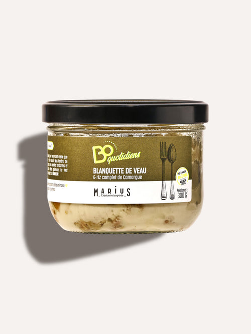 Blanquette de Veau & Riz Complet de Camargue