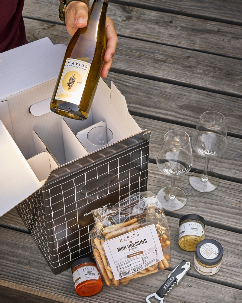 Box apéro Vin blanc - MARiUS