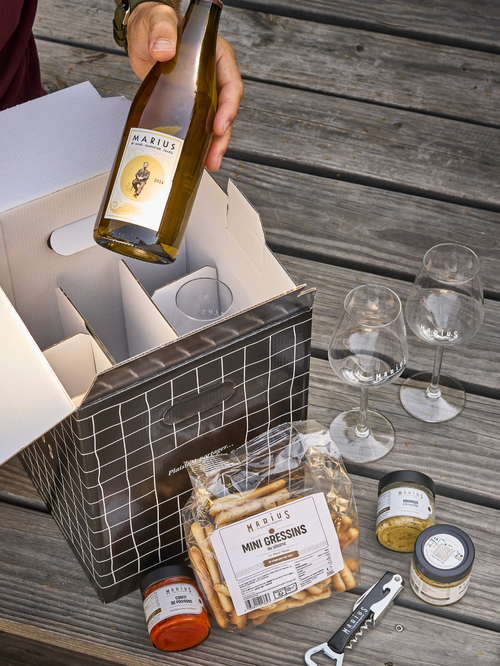 Box apéro Vin blanc - MARiUS