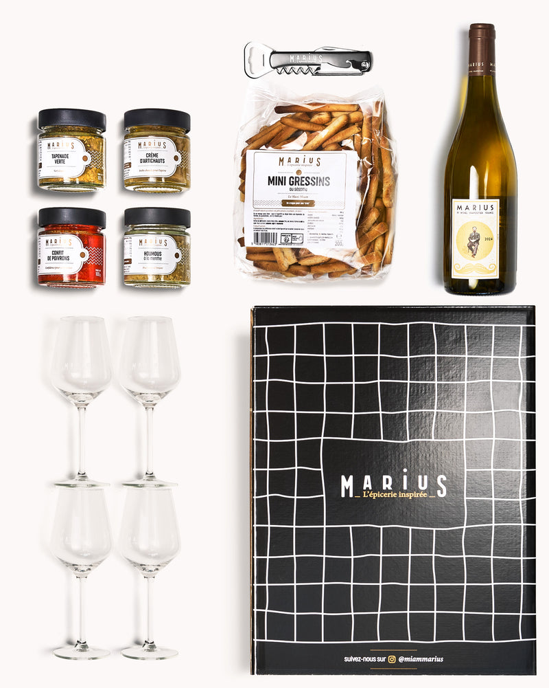 Box apéro Vin blanc - MARiUS