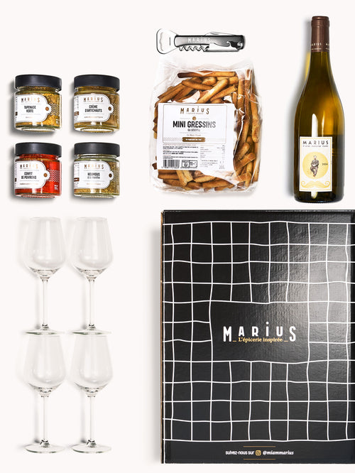 Box apéro Vin blanc - MARiUS
