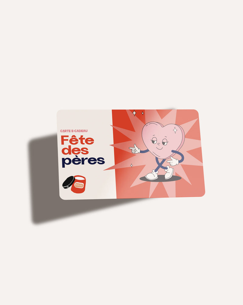Carte Cadeau Fête des Pères - MARiUS