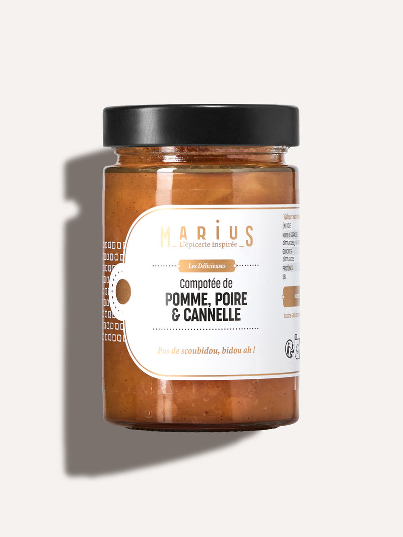 Compotée Pomme, Poire & Cannelle