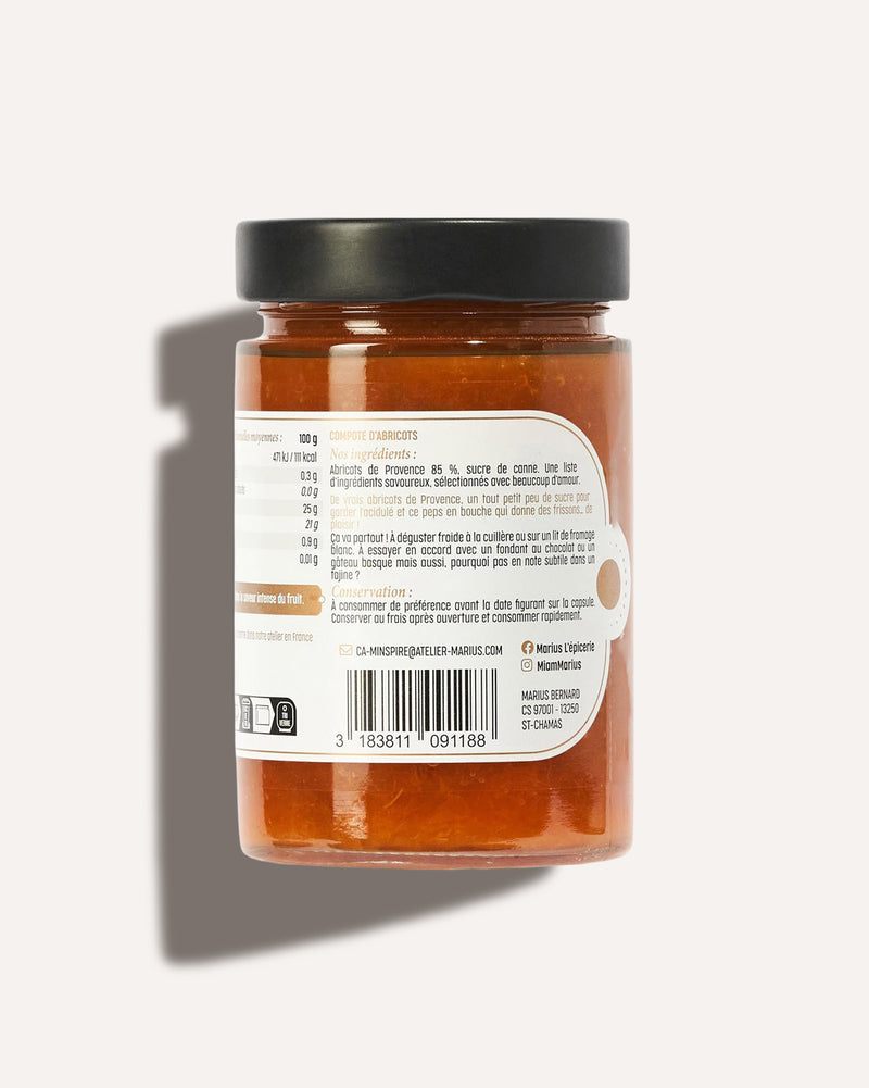 Compotée d’abricots MARiUS