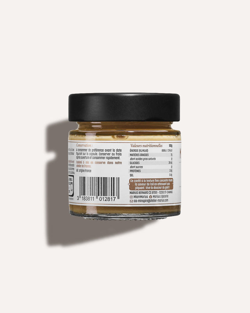 Confit d’ail condiment MARiUS