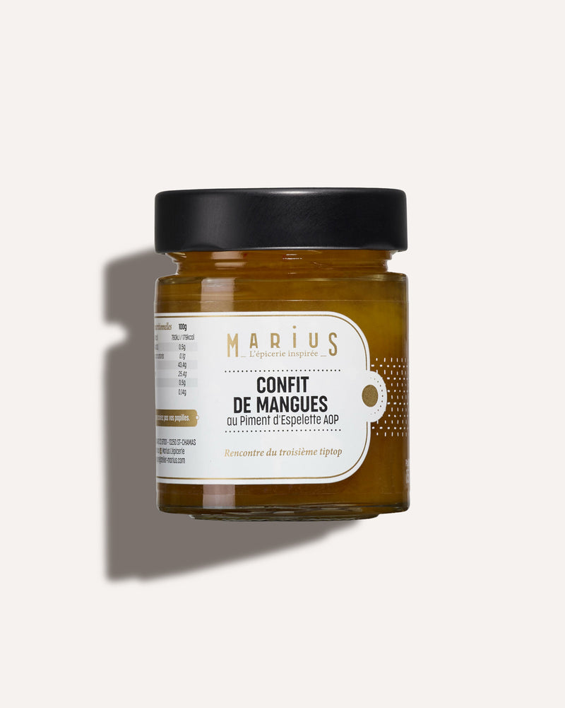 Confit de Mangues au Piment d’Espelette AOP