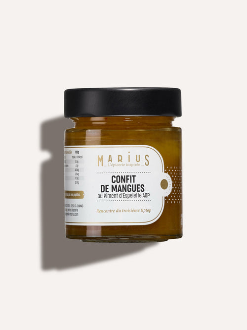 Confit de Mangues au Piment d’Espelette AOP