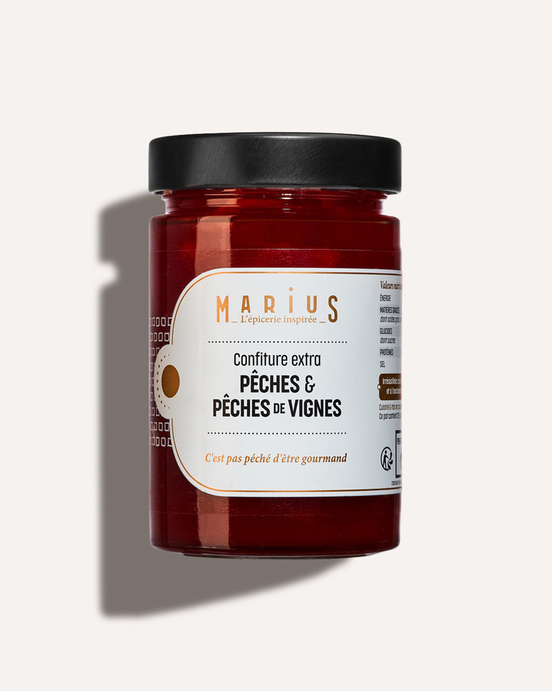 Confiture de Pêches & Pêches de Vignes
