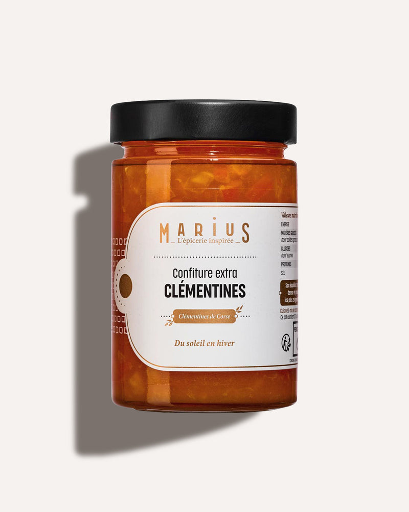 Confiture de clémentines Corses MARiUS