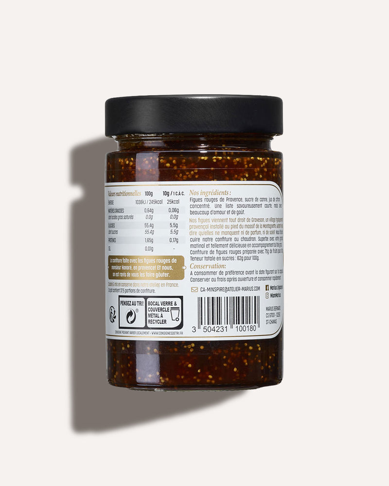 Confiture de figues rouges MARiUS