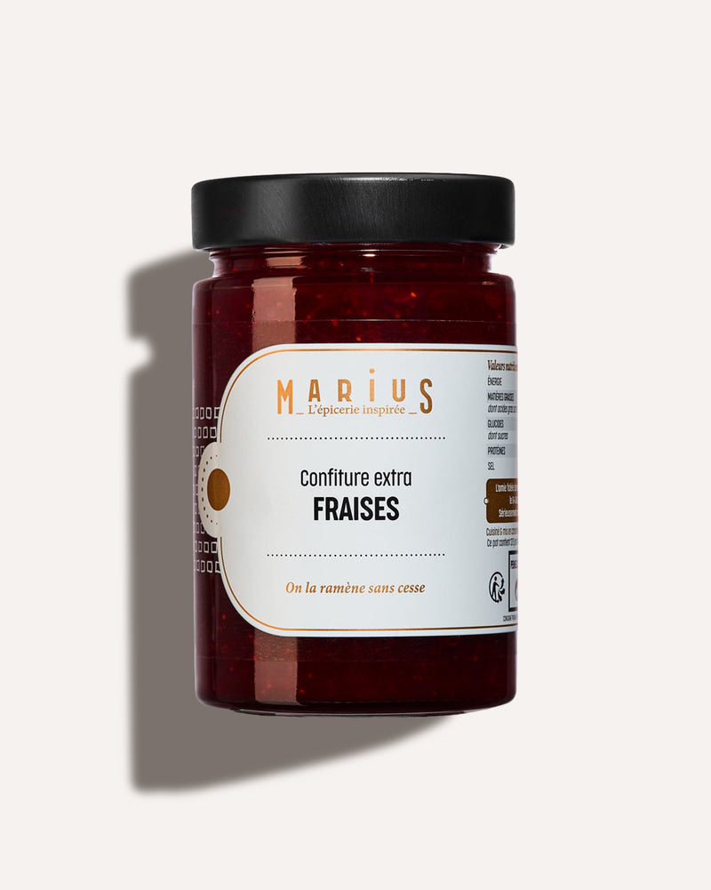 Confiture de fraises MARiUS