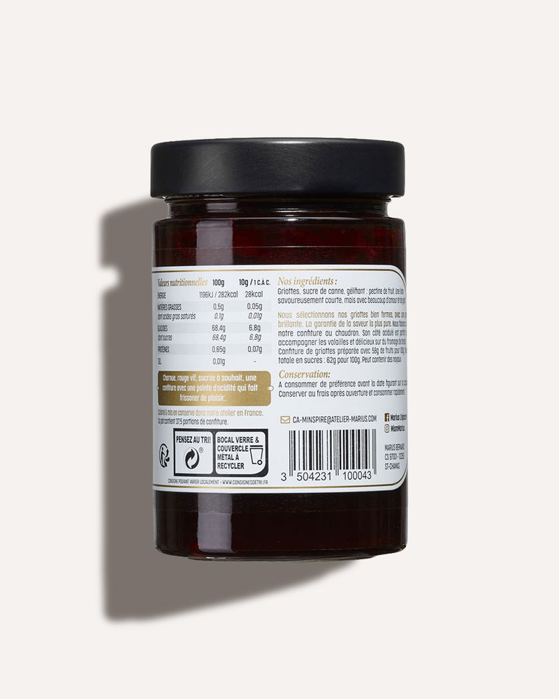 Confiture de griottes MARiUS