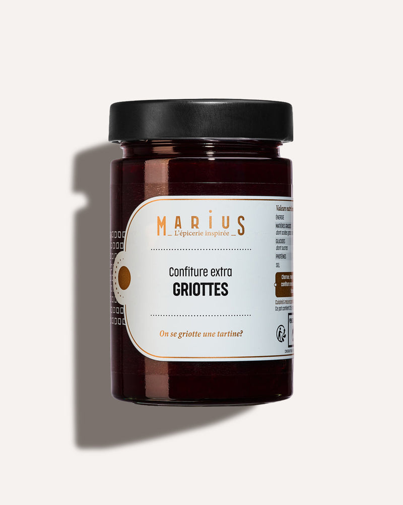 Confiture de griottes MARiUS