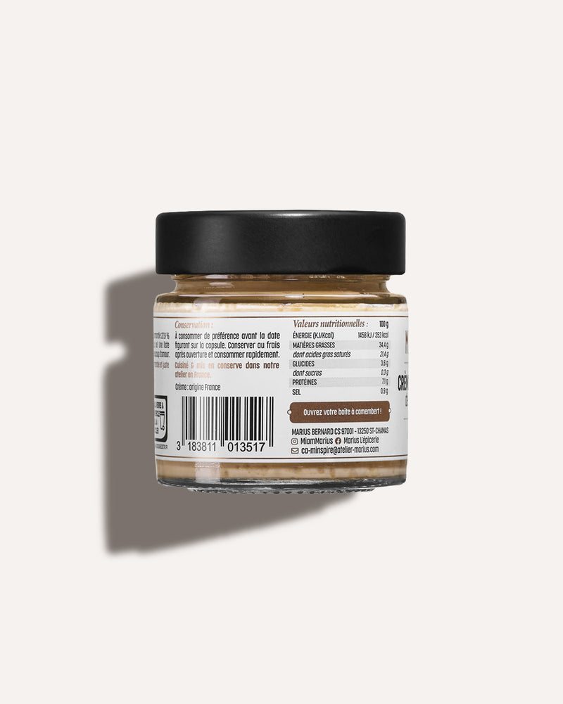 Crème au camembert de Normandie AOP tartinable MARiUS