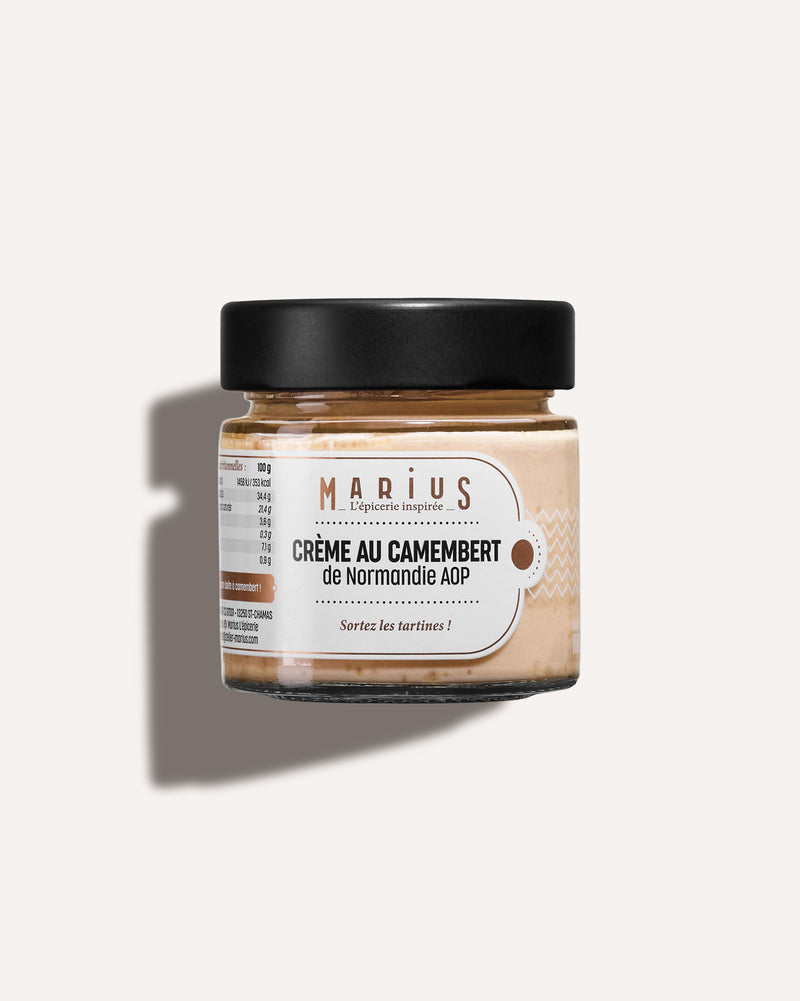 Crème au camembert de Normandie AOP tartinable MARiUS