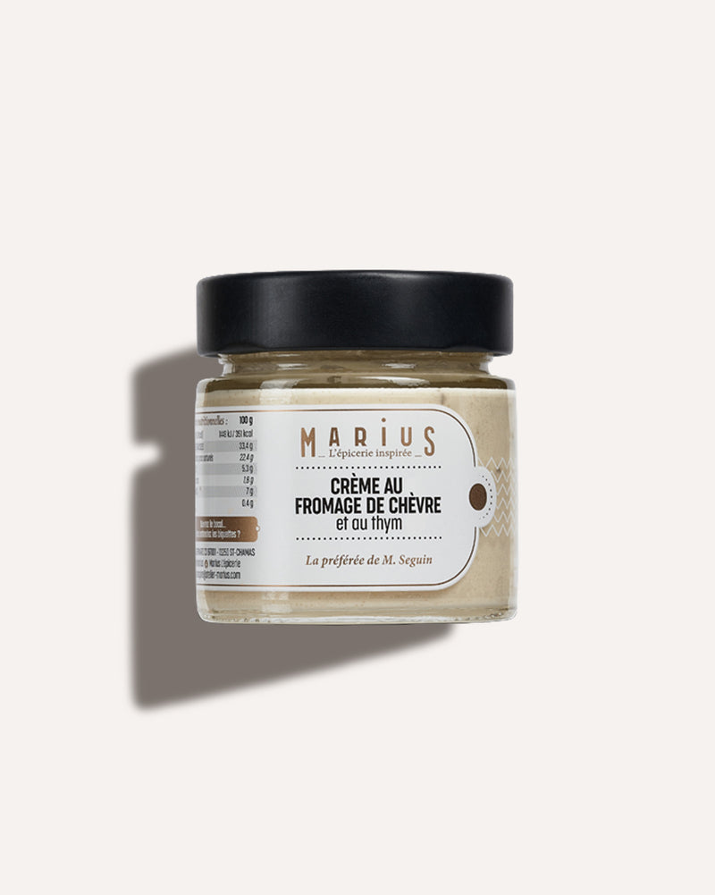 Crème au Fromage de Chèvre & au Thym