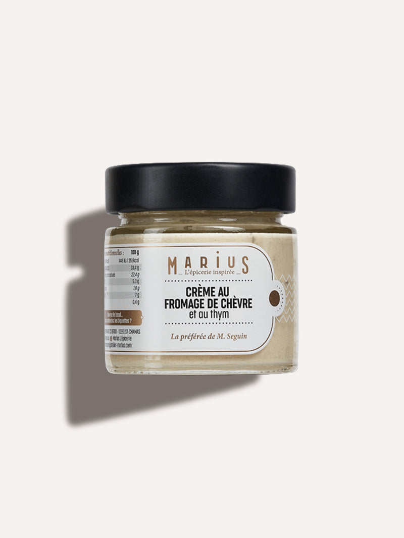 Crème au Fromage de Chèvre & au Thym