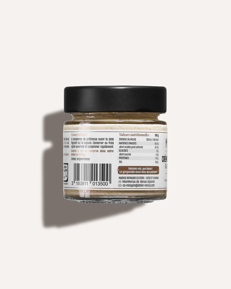Crème au gorgonzola & au poivre d’Assam tartinable MARiUS