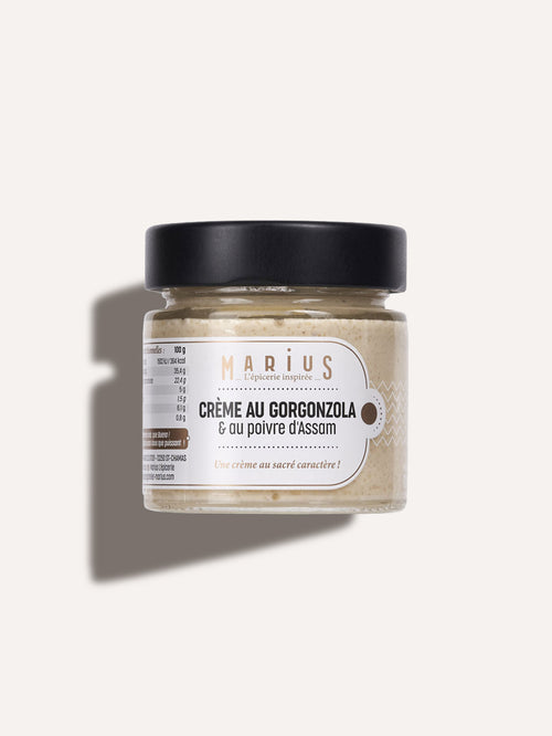 Crème au Gorgonzola & au Poivre d’Assam