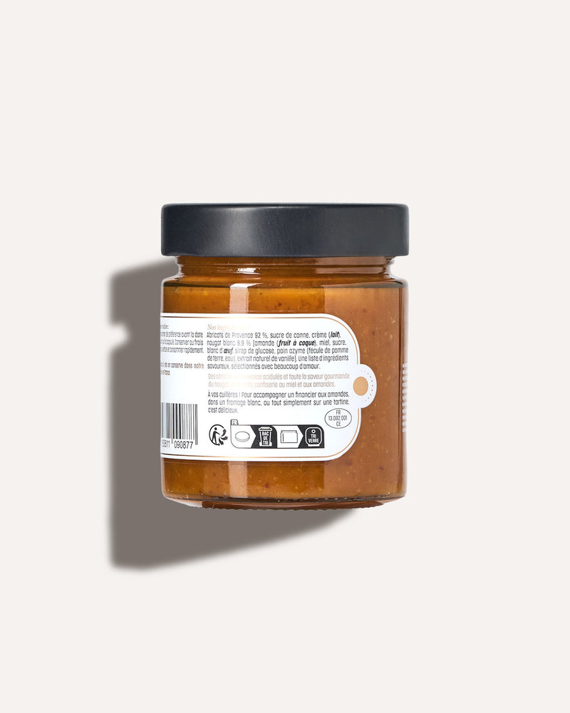 Crème d’abricots & nougat MARiUS