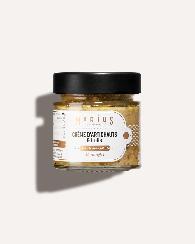 Crème d’artichauts & truffe tartinable MARiUS