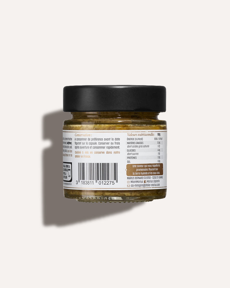 Crème de cèpes & champignons de Paris au poivre Voatsiperifery tartinable MARiUS