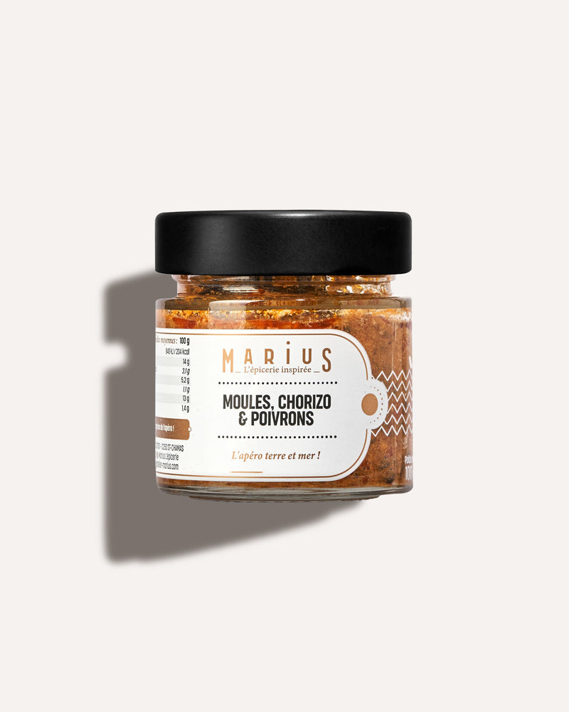 Crème de Moules, Chorizo & Poivrons