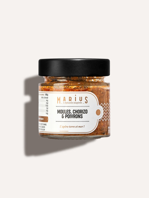 Crème de Moules, Chorizo & Poivrons