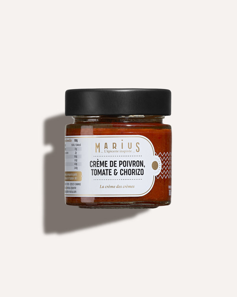 Crème de poivron tomate & chorizo tartinable MARiUS