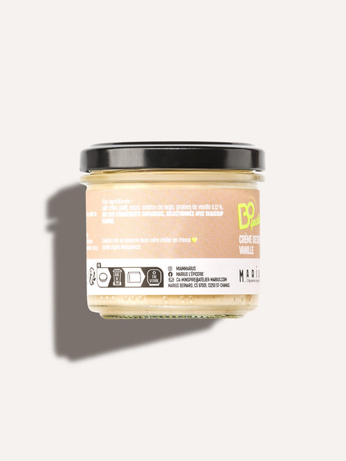 Crème dessert vanille dessert individuel BoQuotidiens MARiUS