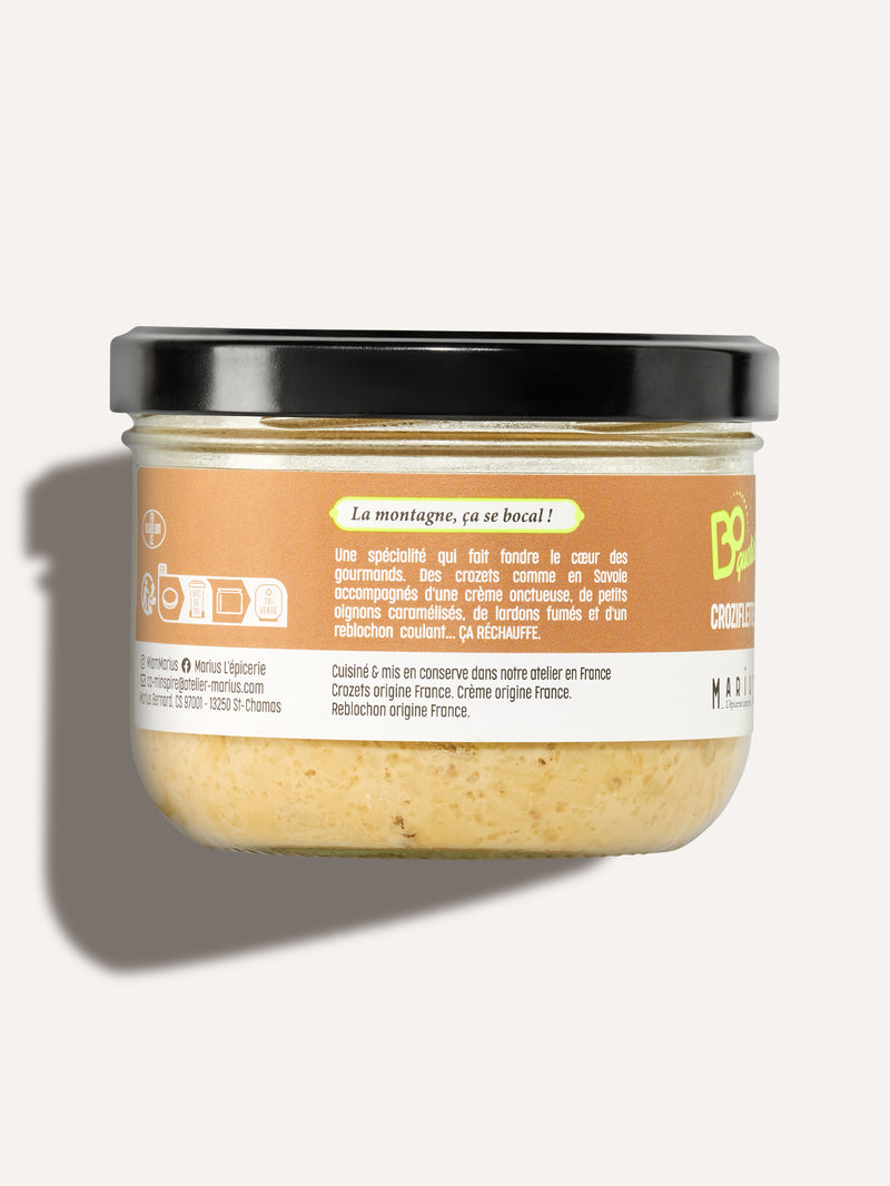 Croziflette plat cuisiné individuel BoQuotidiens MARiUS