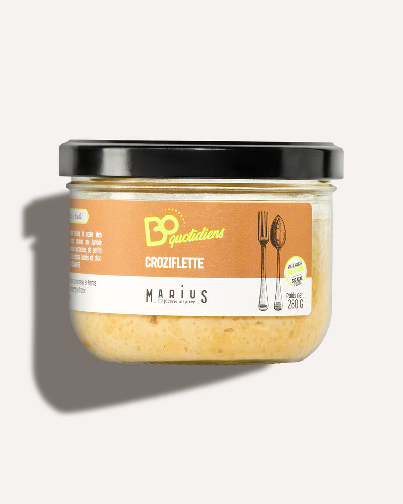 Croziflette plat cuisiné individuel BoQuotidiens MARiUS