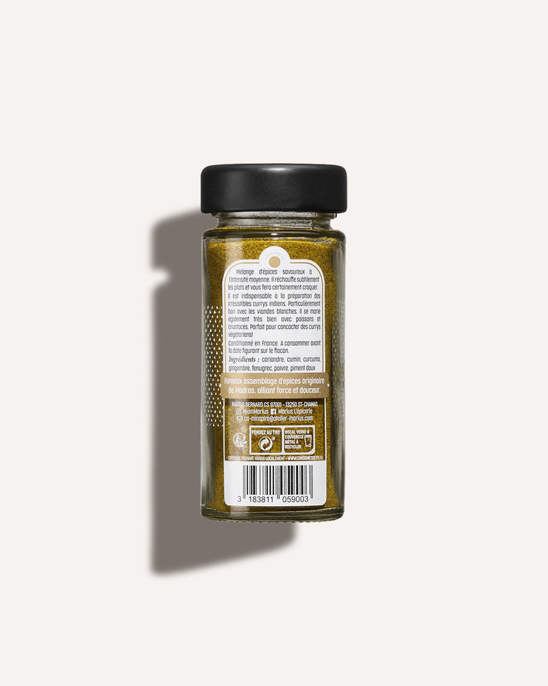 Curry madras épice MARiUS