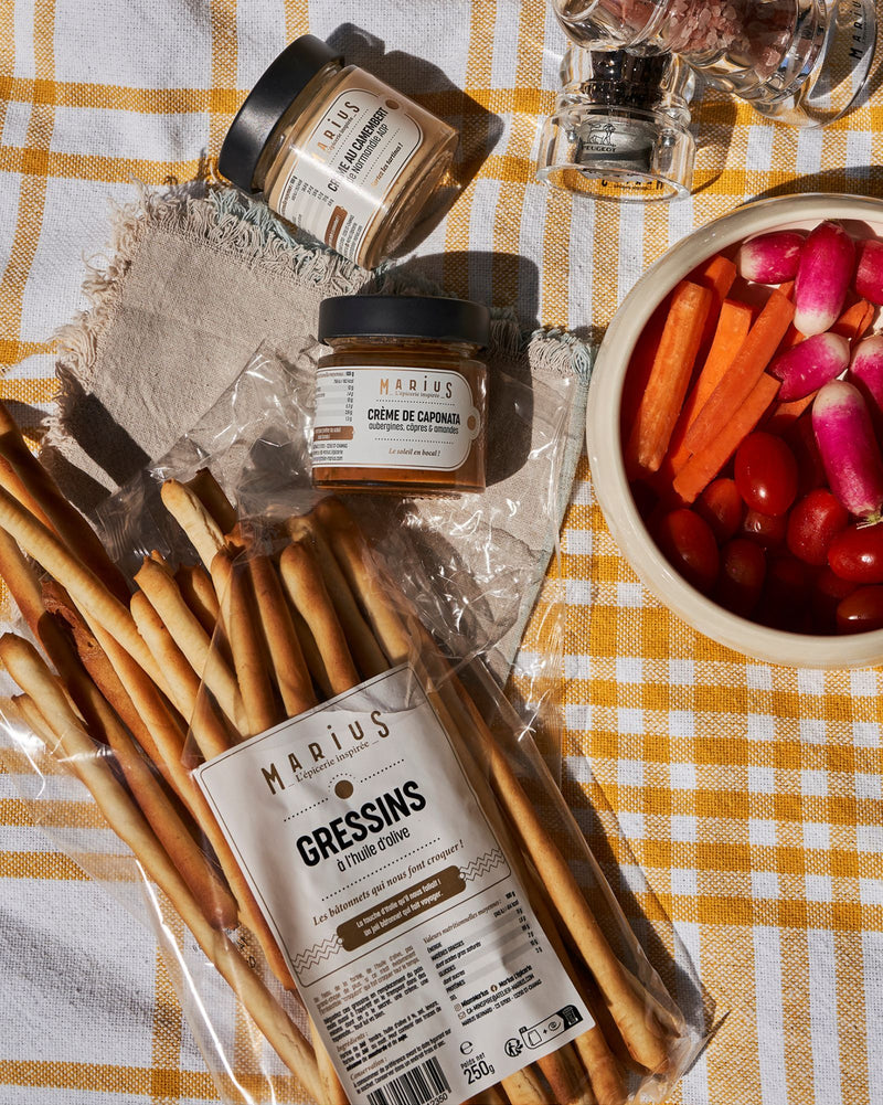 Gressins à l’huile d’olive MARiUS