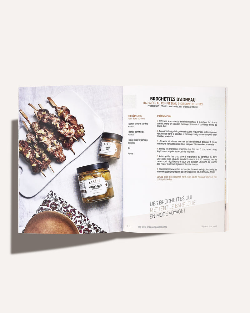 Livre de recettes - Déjeuners au soleil