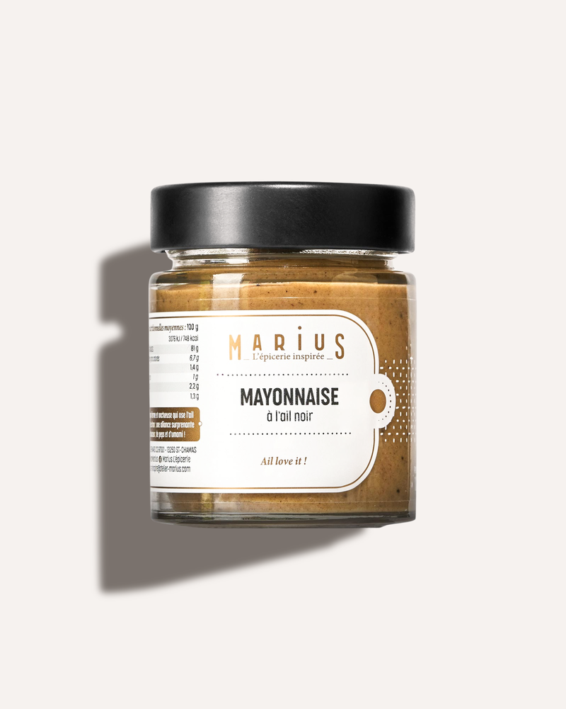 Mayonnaise à l'ail noir