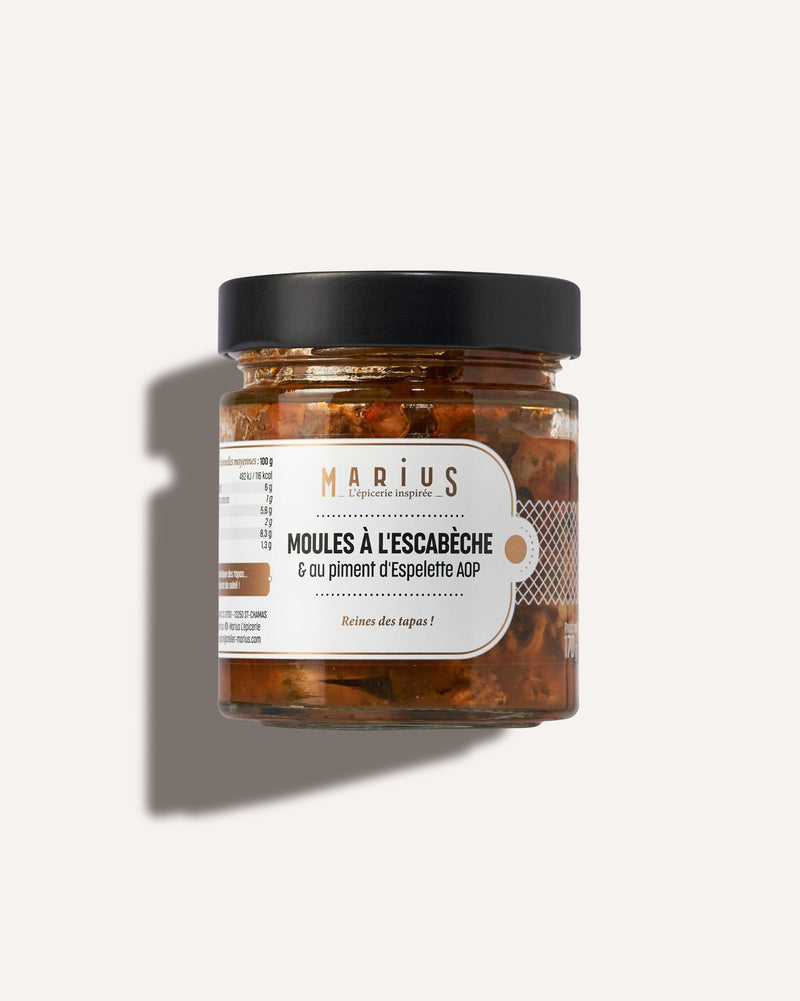Moules à l’Escabèche & au Piment d’Espelette AOP