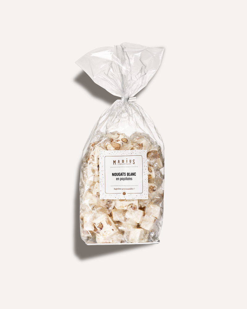 Nougats Blancs en Papillotes