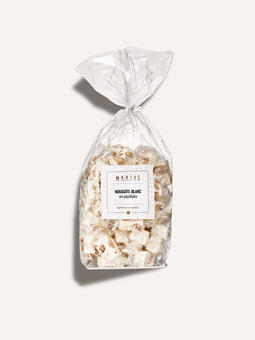 Nougats Blancs en Papillotes