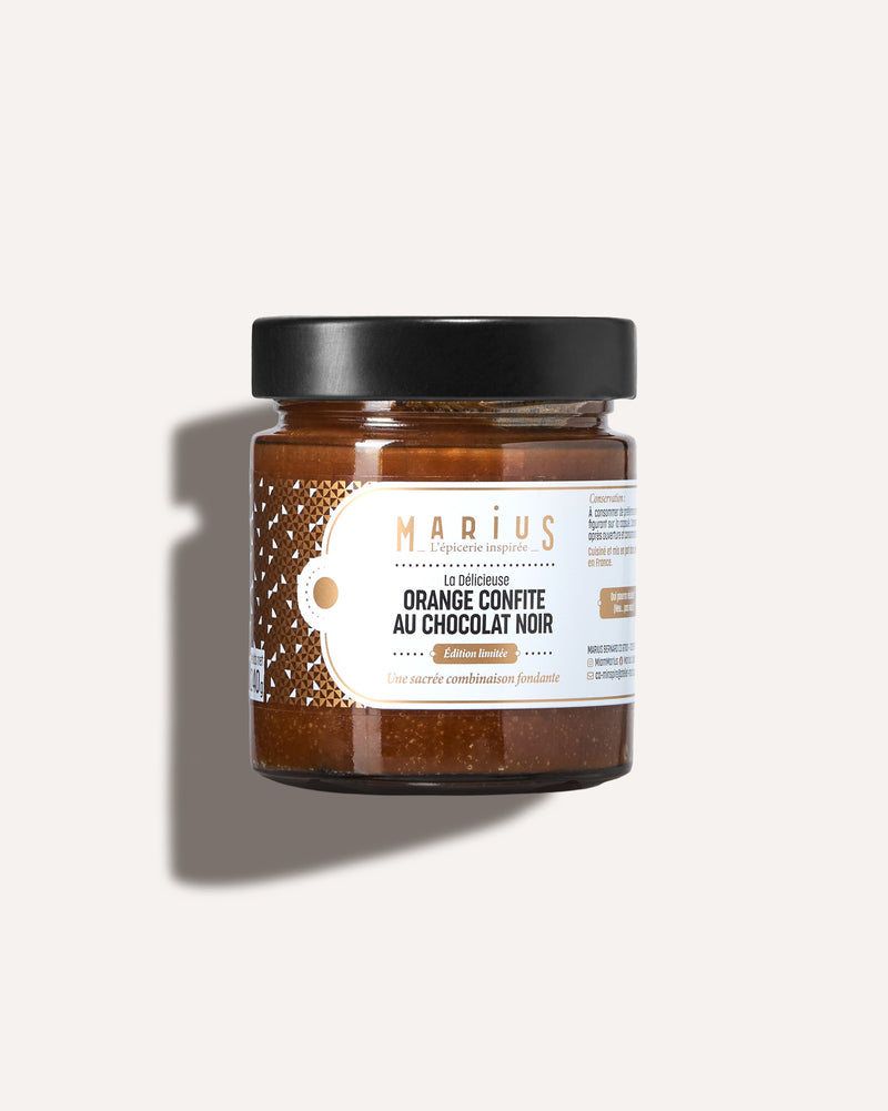 Oranges Confites au Chocolat Noir