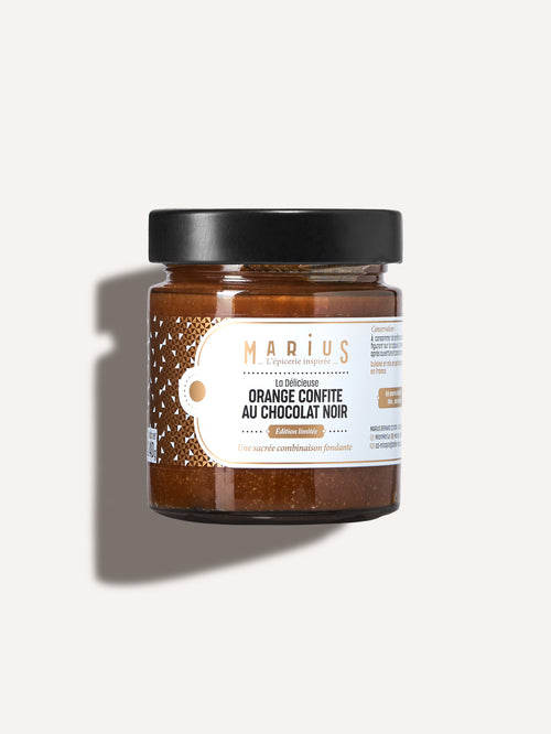 Oranges Confites au Chocolat Noir