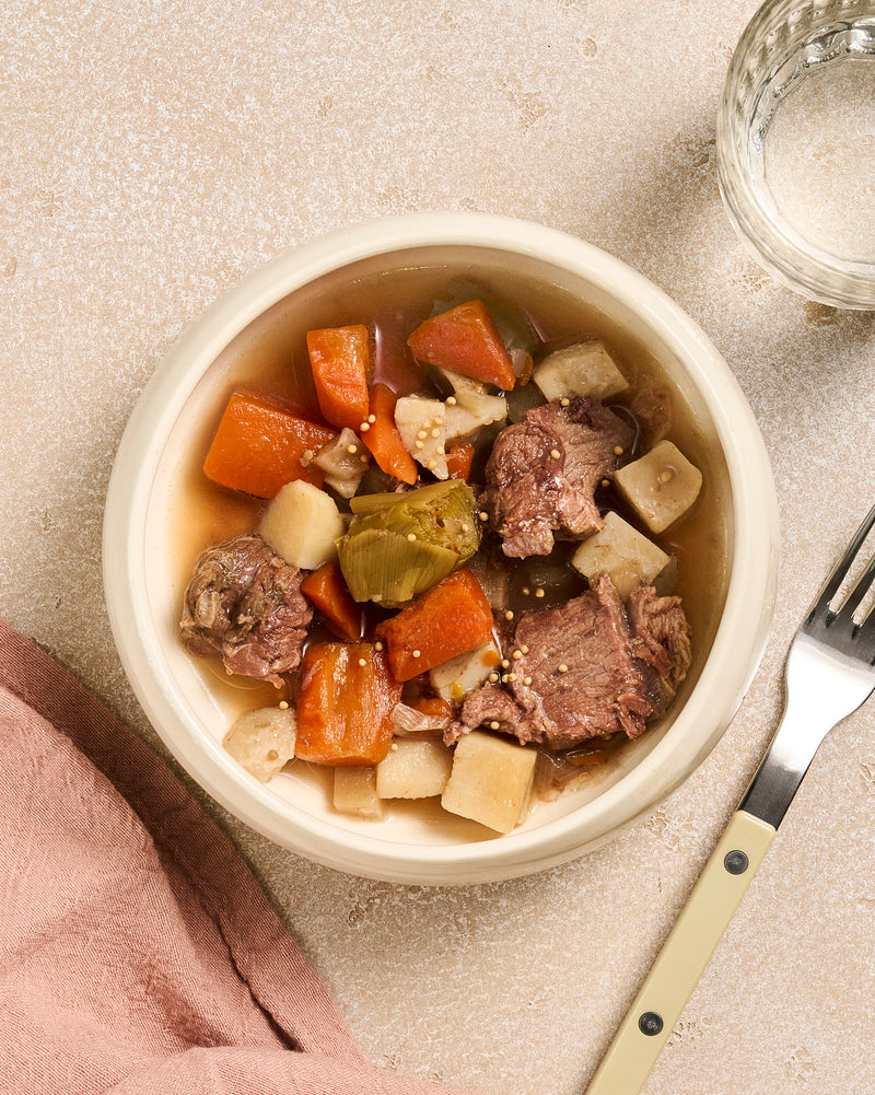 Pot au feu plat cuisiné individuel BoQuotidiens MARiUS