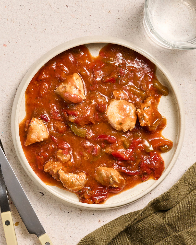 Poulet basquaise plat cuisiné BoQuotidiens MARiUS