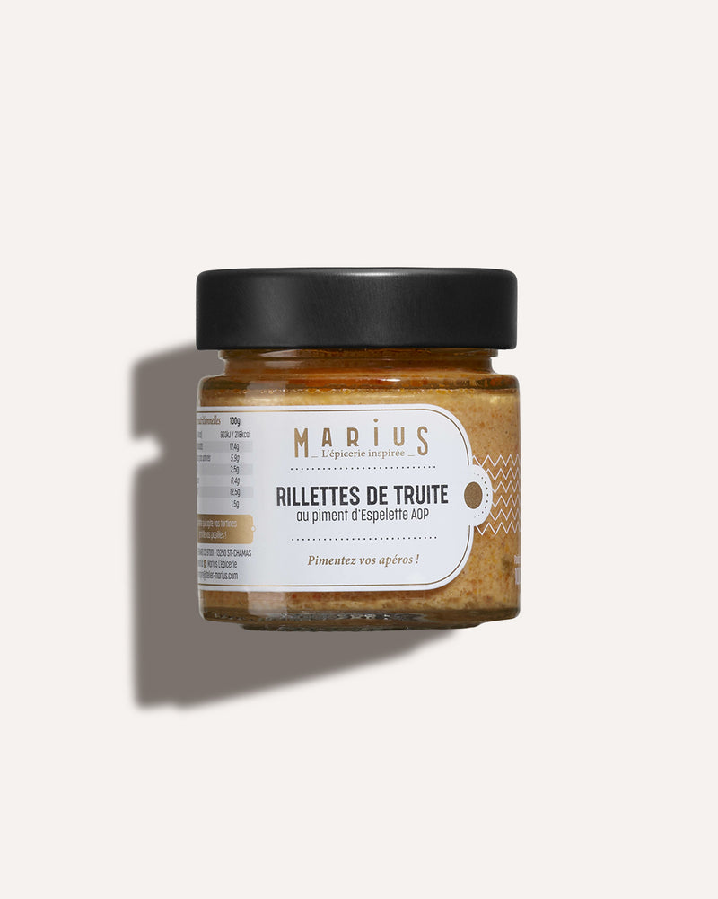 Rillettes de Truite au Piment d’Espelette AOP