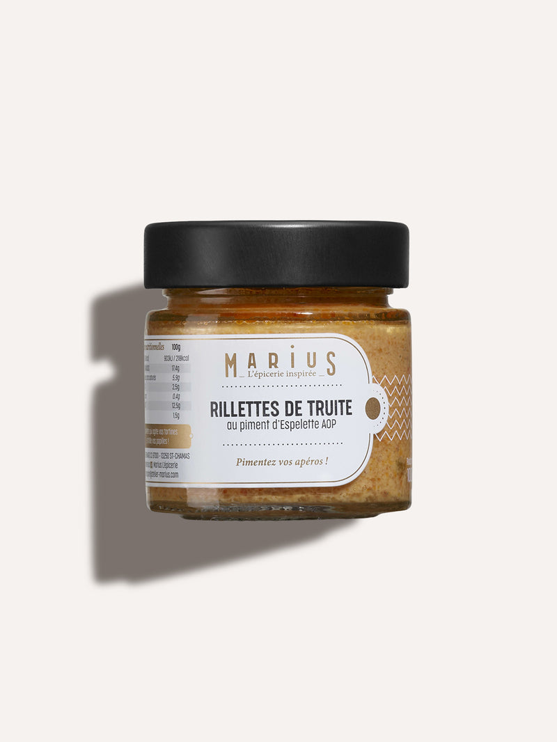 Rillettes de Truite au Piment d’Espelette AOP