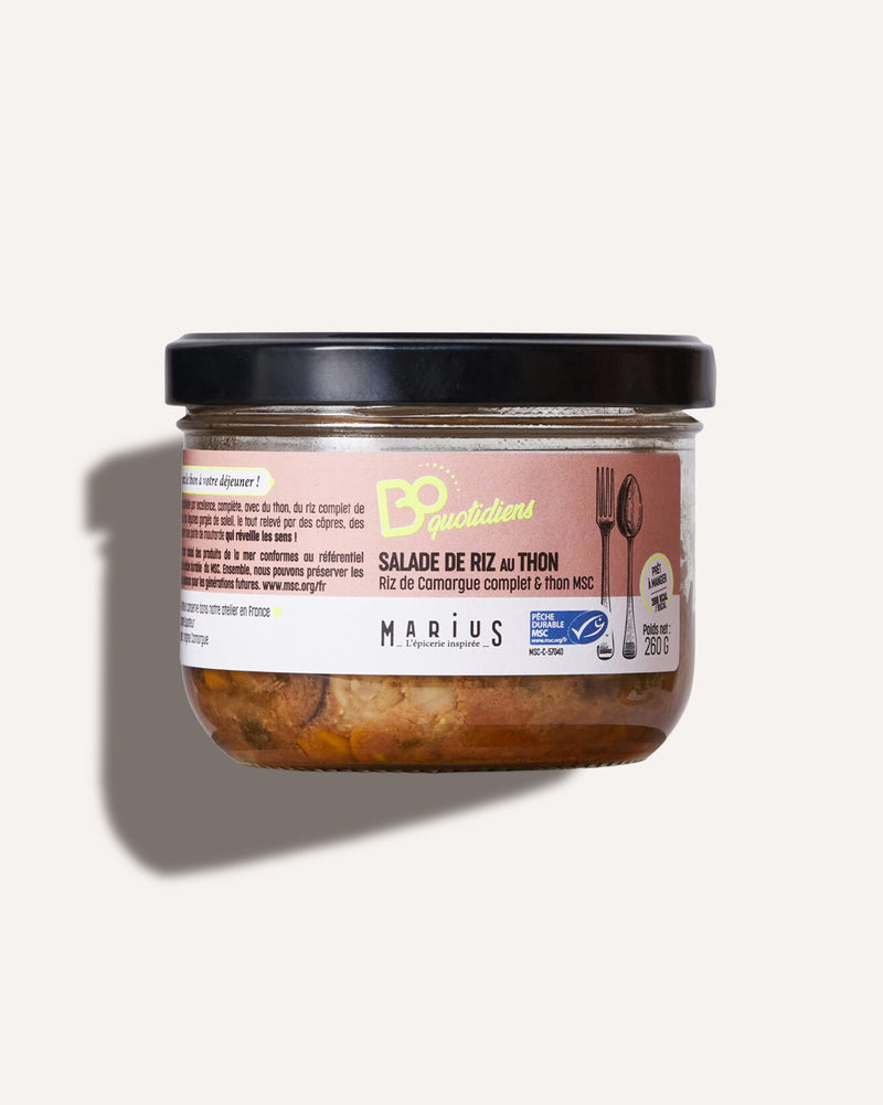 Salade de Riz de Camargue Complet & Thon MSC