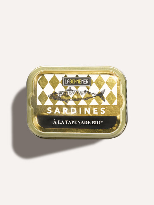 Sardines à la tapenade bio - La Bonne Mer Ferrigno