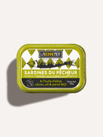 Sardines du pêcheur à l’huile d’olive, citron, ail et persil bio - La Bonne Mer Ferrigno