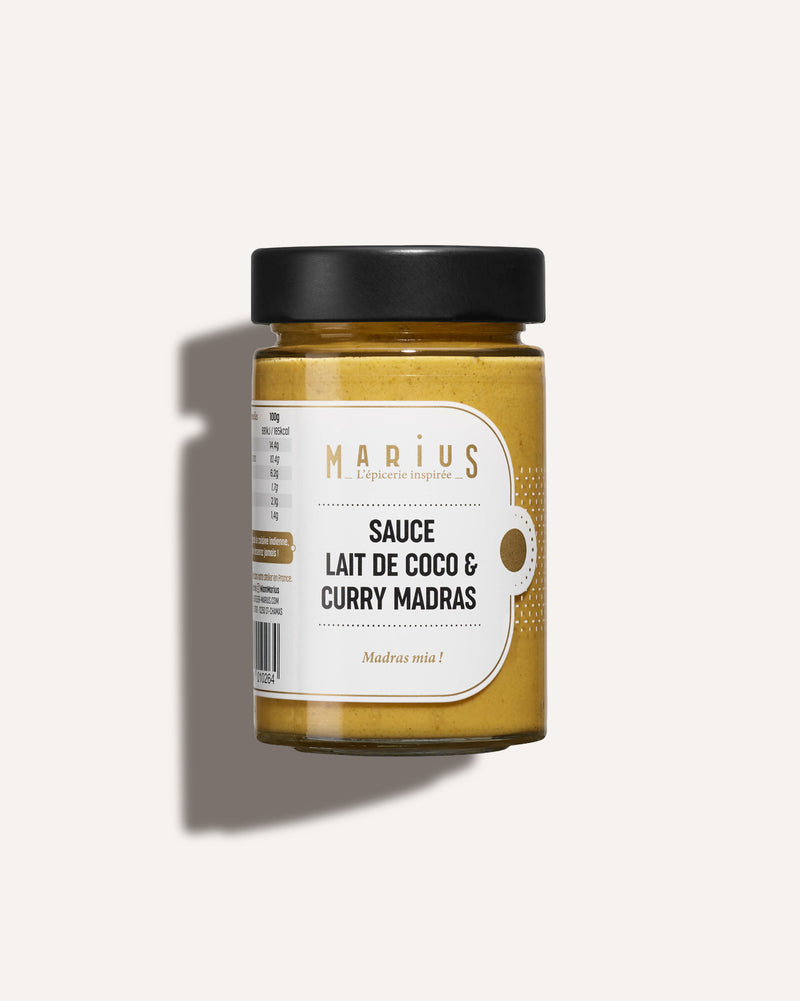 Sauce Lait de Coco & Curry Madras