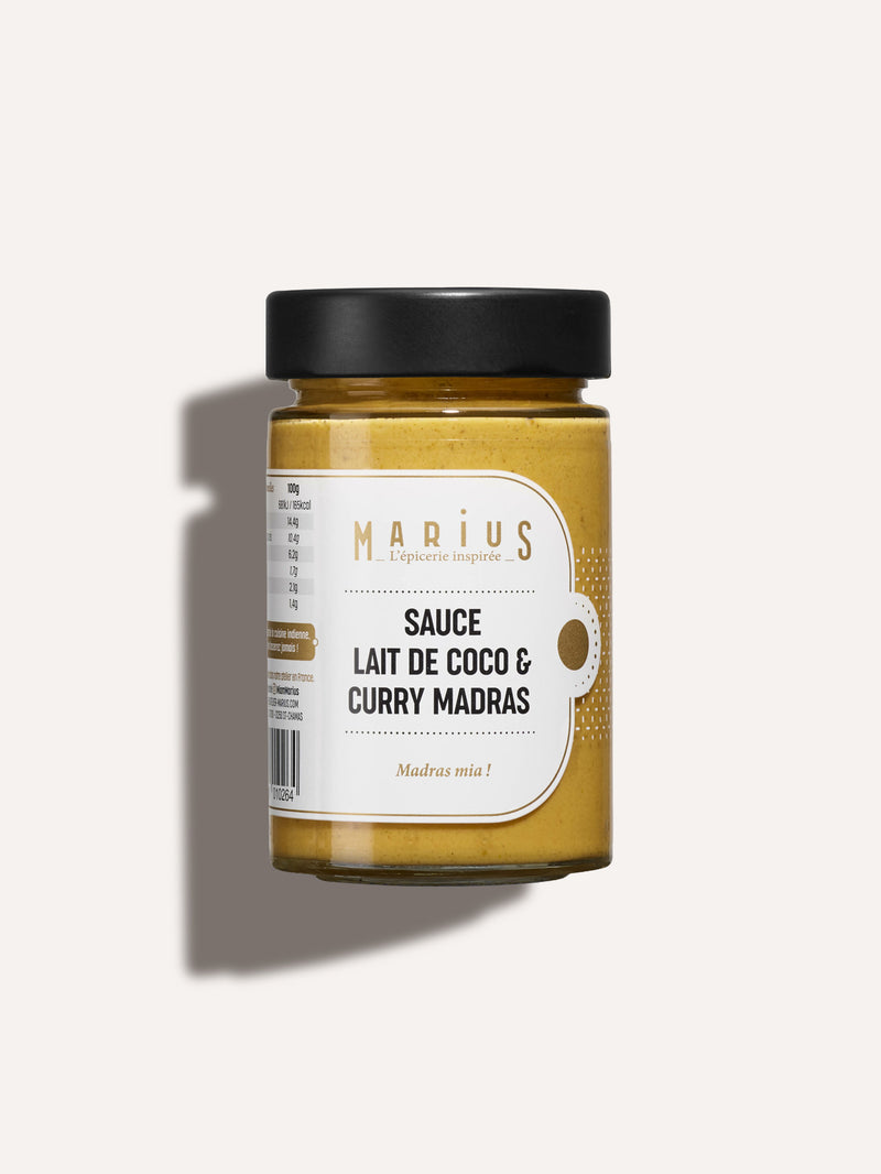 Sauce Lait de Coco & Curry Madras